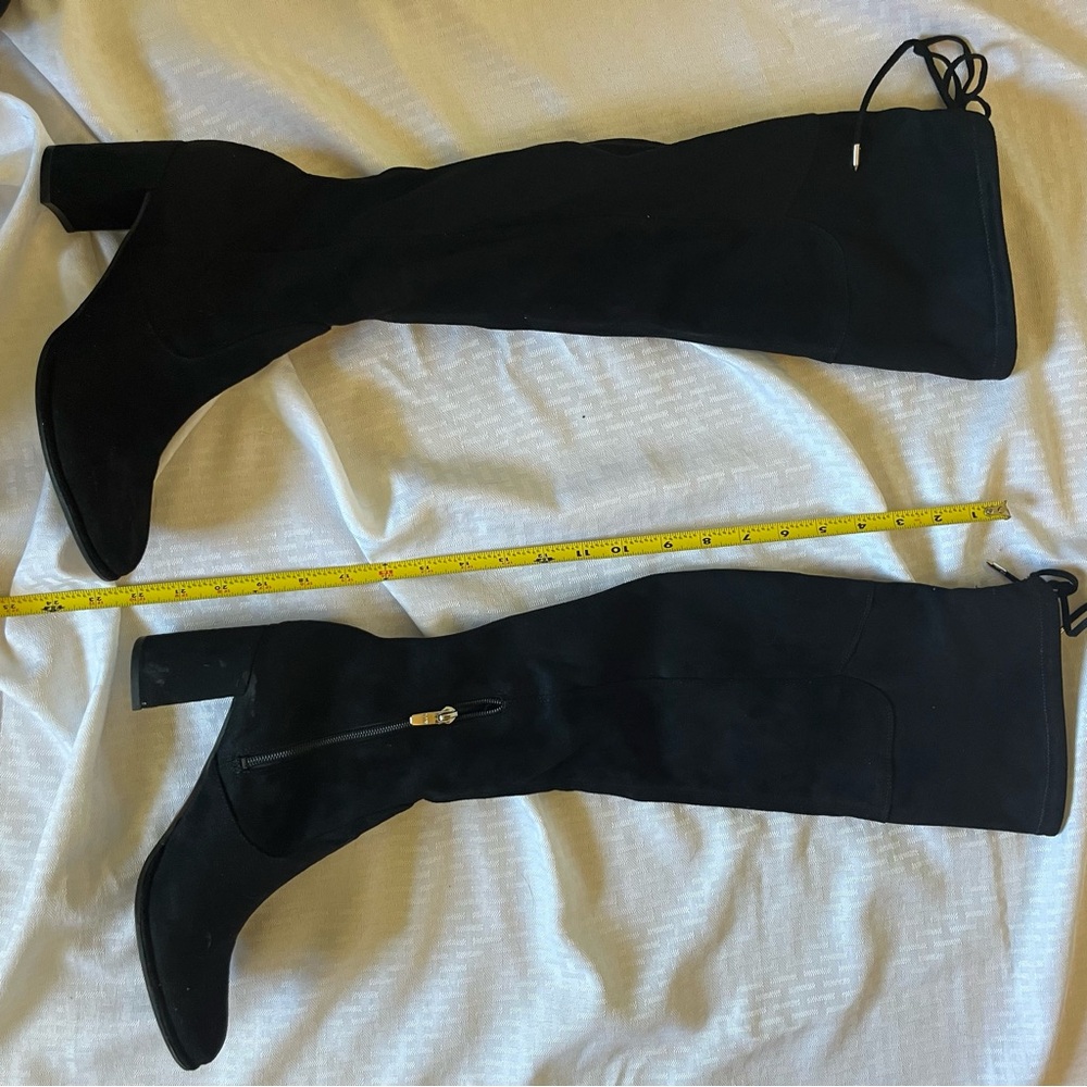 Marc Fisher Black Over the Knee Boots